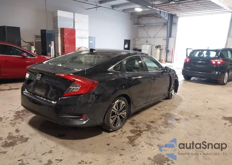 2018 Honda Civic Ex-L z USA, uszkodzony, nr VIN JHMFC1F79JX038670